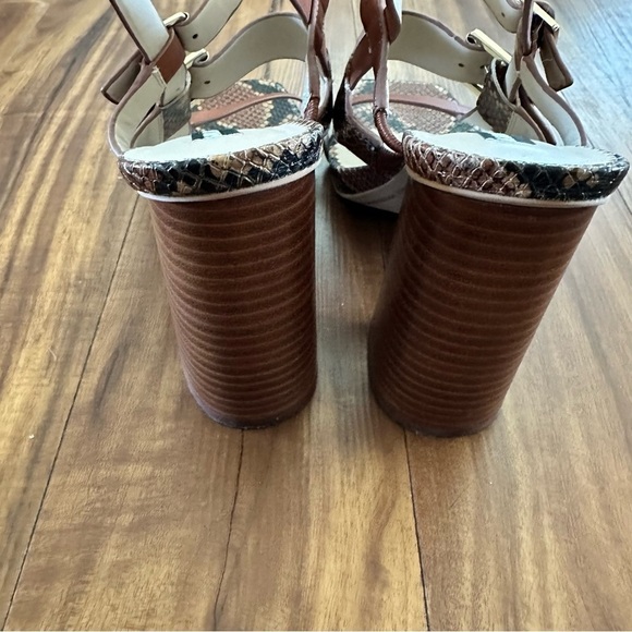 {Karl Lagerfeld} Marlow Snake print slingback heels Size: 9 - Picture 4 of 5
